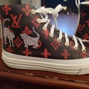 Authentic LV Stellar Sneaker Boot